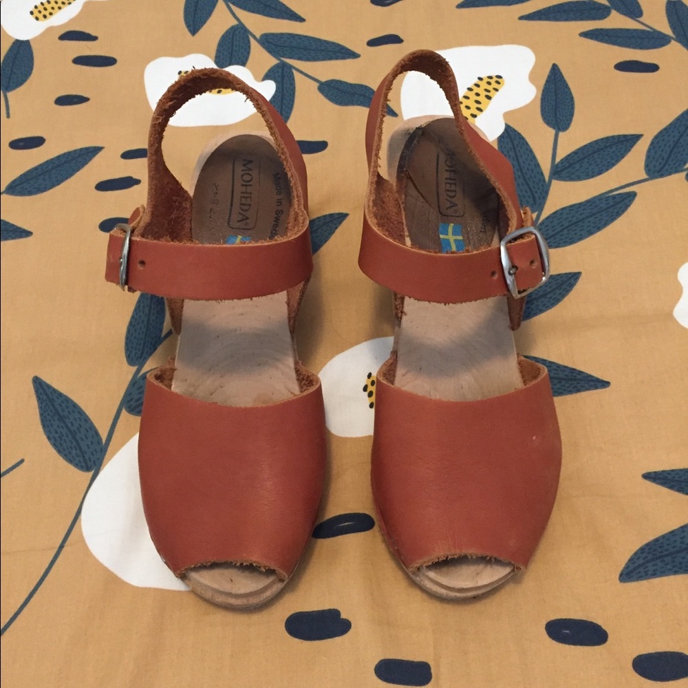 Moheda Swedish wood clog 36